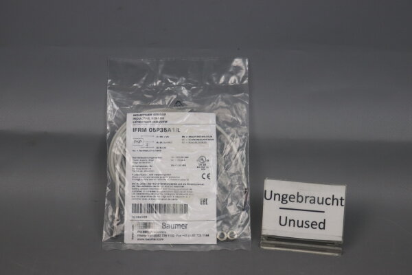 Baumer IFRM 05P35A1/L Induktiver Sensor 10-30VDC 1mm Unused OVP