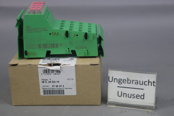 Phoenix Contact IB IL 24 DO 16  Inline clamp 2726272 Unused OVP