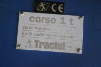 Tractel Corso 1t Handlaufkatze Rollfahrwerk 1000Kg...
