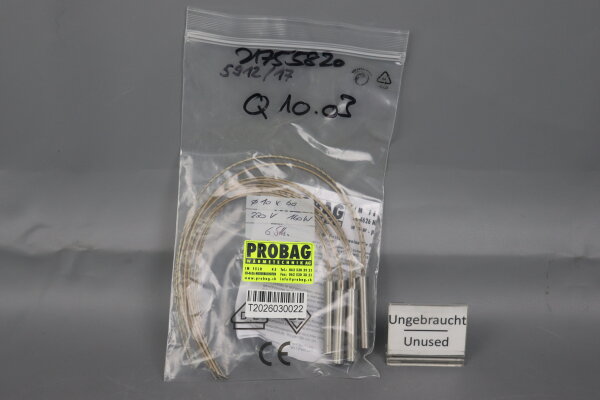 Probag W&auml;rmetechnik HS-106/160/230 cartridge heater 6 pcs.Unused OVP