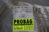 Probag Wärmetechnik HS-106/160/230 cartridge heater 6 pcs.Unused OVP