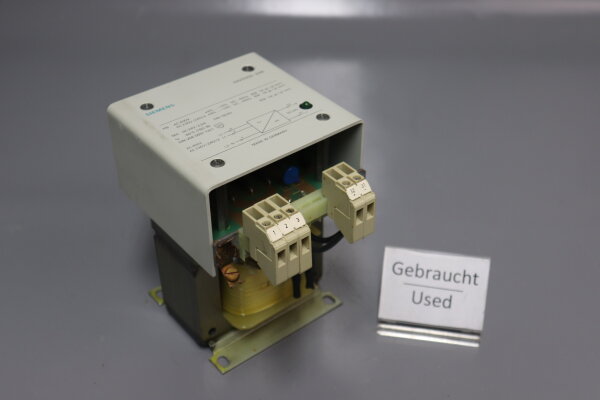 Siemens 4AV2000-2AB AC400V 50/60Hz DC24V 2,5A Transformator Used