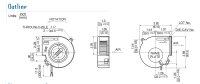 Minebea NMB-MAT Fan BG0903-B054-000 24 VDC 0.64 A Unused