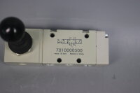 Riegler Metal Work 514.124 5/3-Wegeventil 7010000500 Handbetätigt 10bar Unused OVP