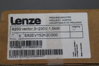 Lenze E82EV152S2C000 Frequenzumrichter 8200 Vector E82EV152K2C000 Unused OVP
