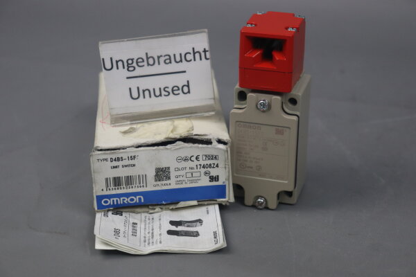 Omron D4BS-15FS Limit Switch Unused