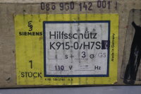 Siemens K915-0/H7S1 K9150H7S1 Auxiliary Contactor...
