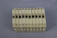 Weidmüller 10x SAK 4 Durchgangs-Reihenklemme 4mm² 750V Unused