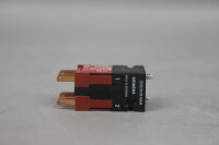 Siemens 3SB2908-0AA Kontaktblock + 3SB2404-0C Hilfsschalterblock AC12 10A Unused