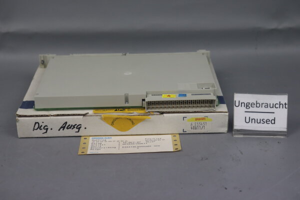 Siemens 6ES5451-4UA11 Simatic S5 digital output module E:01 Unused OVP