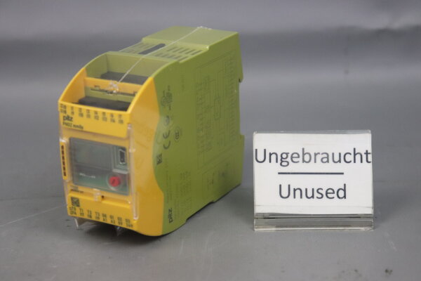Pilz PNOZ mm0p Compact Control Base Module 772000 24 VDC 12 W Unused