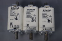 Siemens 3NA3 822-7 3 Stück Sicherungseinsatz 3NA3822-7 NH 00 63A 500V Unused OVP
