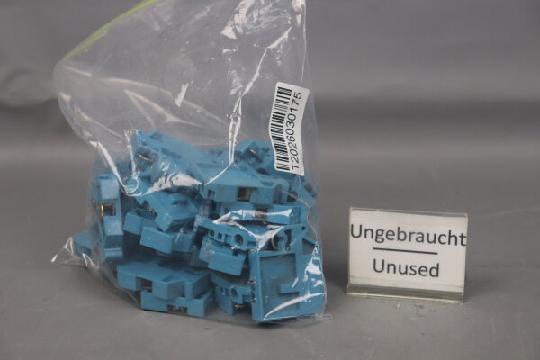 Weidm&uuml;ller NT 10 10X3 BL Neutral Terminal Block 0469680000 30 Pcs.Unused