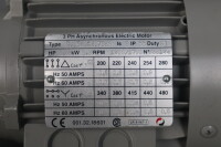 INDUR S.56.C4.7569 Getriebemotor A-31/25W i=150 B5/1F90 1400/1700rpm Unused