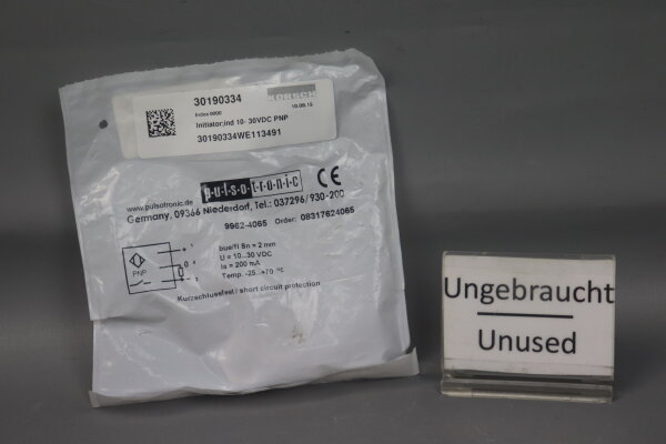 Pulsotronic 9962-4065 Inductive Sensor 10...30 VDC 200 mA Unused OVP