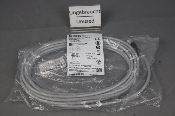 Sick YF2A15-050VB5XLEAX Sensor-/Aktor-Leitung 2096240 L=5m Unused