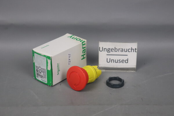 Schneider Electric ZB5AS844 Emergency Stop Button red 090692 Unused