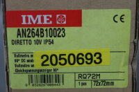 IME AN26B10023 Analog DC Voltage Meter 90° 0-10V...