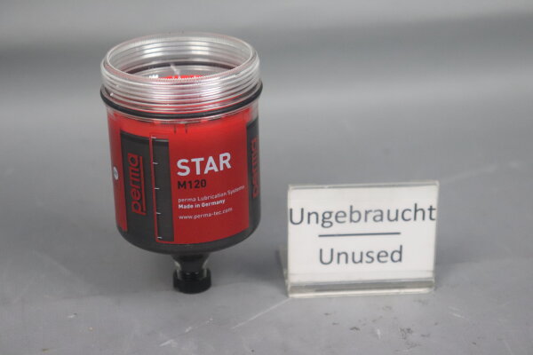 Perma Star M120 Lubricant Cartridge Unused