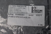 Walther LP-006-0-NP013-01-4-GL-OV Verschlusskupplung Unused