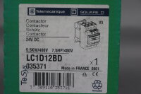 Telemecanique LC1D12BD contactor 24VDC 5,5kW 400V 7,5HP 480V 035371 Sealed