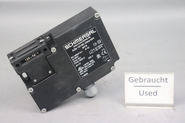 Schmersal AZM 161SK-24ka-024-M16 Sicherheitszuhaltung 24VAC/DC Used
