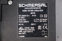 Schmersal AZM 161SK-24ka-024-M16 Sicherheitszuhaltung 24VAC/DC Used