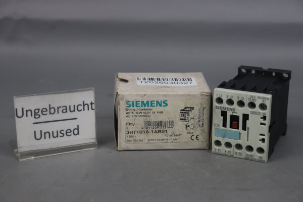 Siemens 3RT1016-1AB01 E04 Leistungssch&uuml;tz Unused OVP