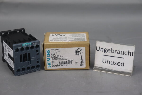 Siemens 3RT2016-1AF01 Power Contactor E06 Unused OVP