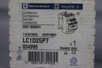 Schneider Electric LC1D25P7 power contractor TeSys 034995 Sealed