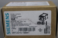 Siemens 3RT2015-1BB41 Leistungsschütz 400V 3kW E:06 Unused OVP