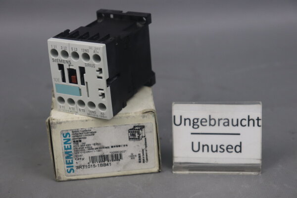 Siemens 3RT1015-1BB41 Leistungssch&uuml;tz 3kW 400V E:05 Unused OVP