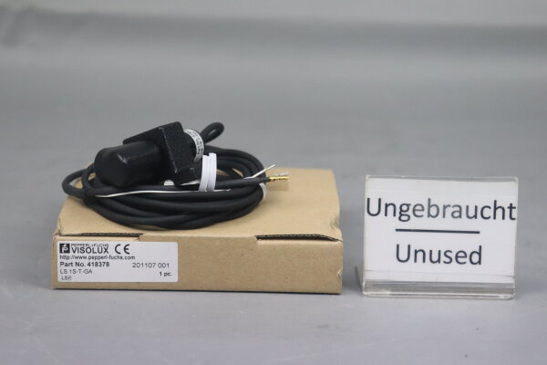 PEPPERL+FUCHS LS 1S-T-GA VISOLUX Lichtschrankenempf&auml;nger 418378 LSE Unused OVP