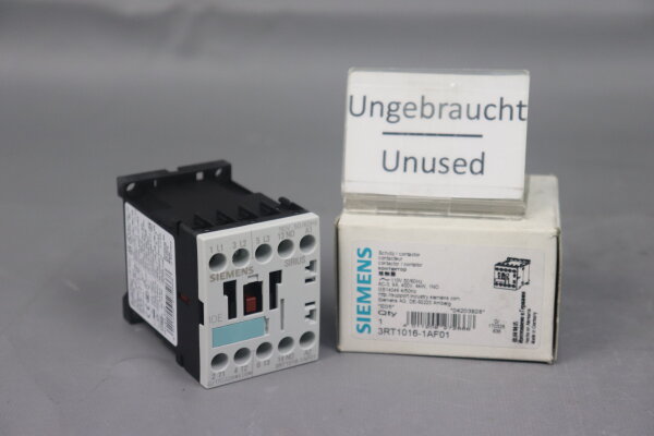 Siemens 3RT1016-1AF01 Schütz E05 Unused OVP
