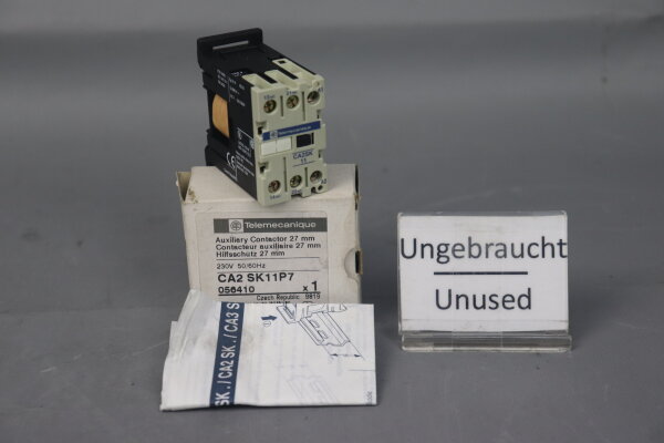 Schneider Electric CA2 SK11P7 Auxiliary contactor 056410 230V 50/60Hz Unused OVP