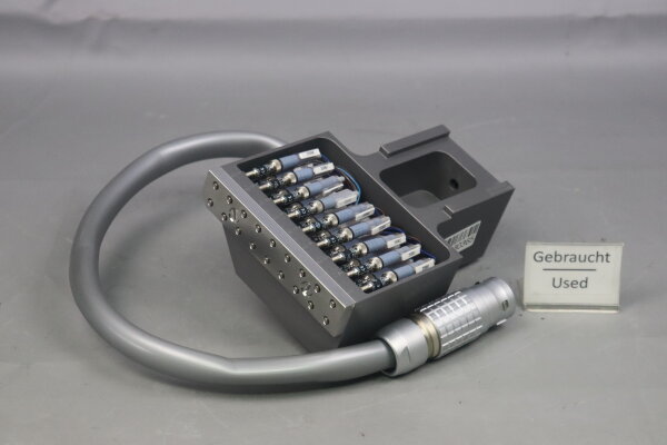 IFM Sensormodul mit 18x IY5036 Induktiven Sensoren IYB30,8-BPKG/V2A/AS-514 RT Used