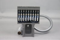 IFM Sensormodul mit 18x IY5036 Induktiven Sensoren IYB30,8-BPKG/V2A/AS-514 RT Used