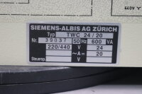 Siemens TWC 24/20 industrielles DC-Netzteil 50Hz 600VA 220/440V 24VDC Unused