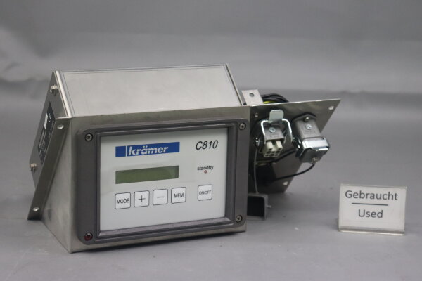 Krämer C810 Bedienpanel C 810 für Entstauber 110-240V 50/60Hz 1A Used