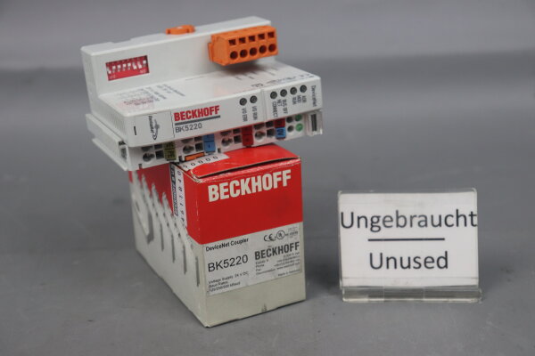 Beckhoff BK5220 DeviceNet-Buskoppler 24VDC Unused OVP