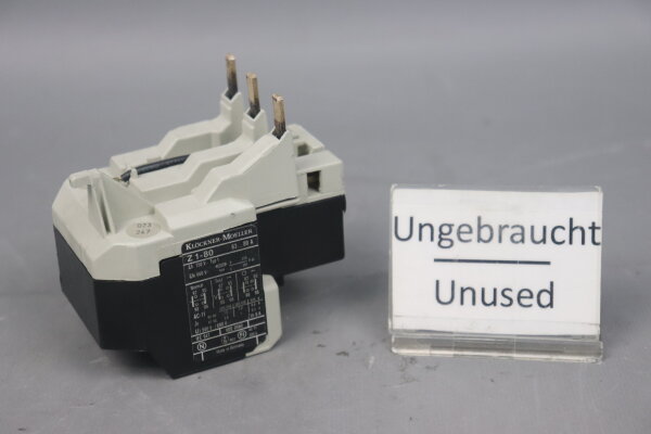 Moeller Kl&ouml;ckner Z1-80 Motor Protection Relay 63-80A Unused