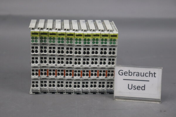 Backhoff KL1104 Digital Eingangsklemme 10 Stk.Used