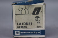 Telemecanique LA1DN31 Auxiliary Contact Block 023033...