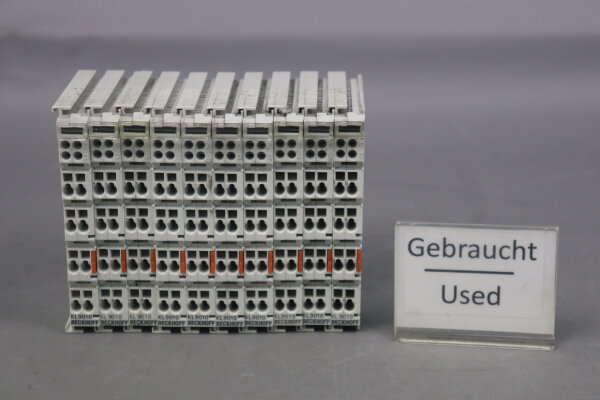 Backhoff KL9010 Digital Eingangsklemme 10 Stk.Used