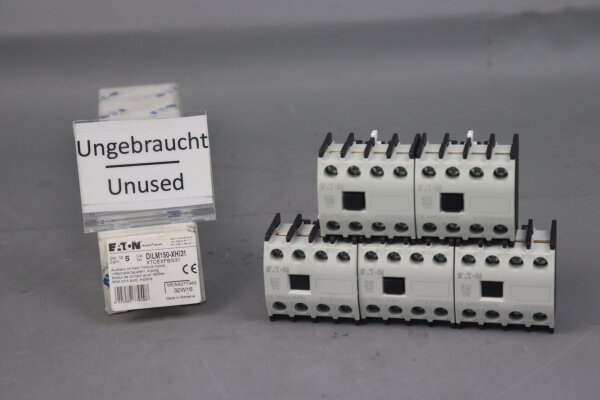 EATON DILM150-XHI31 Auxiliary Switch Module 277949 XTCEXFBG31 (5 pcs) Unused OVP