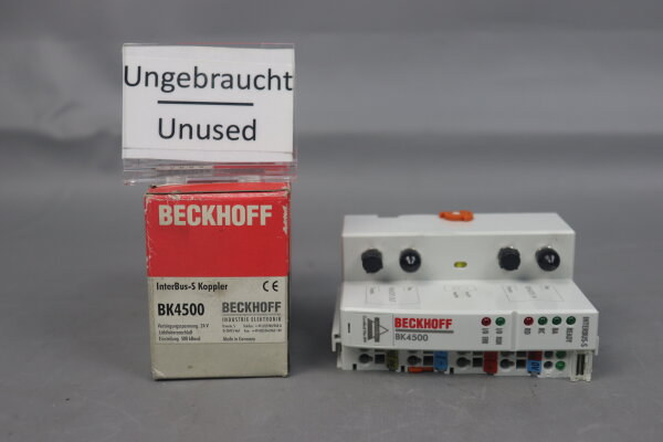 Beckhoff BK4500 Interbus-S Koppler Unused OVP
