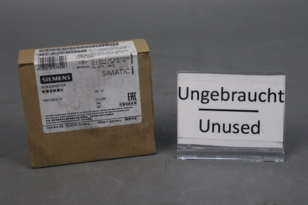 Siemens Simatic 6ES7 972-0BB42-0XA0 Connector FS:01 Sealed