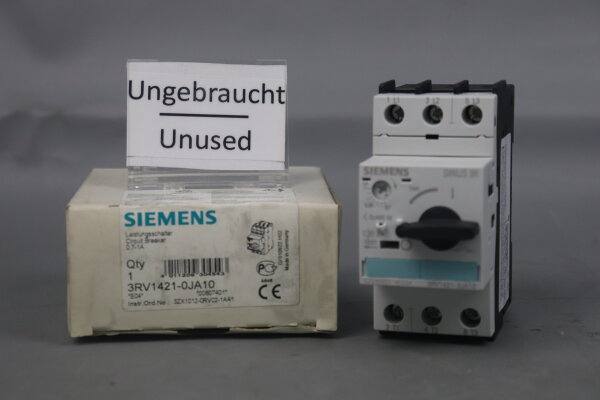 Siemens Sirius 3RV1421-0JA10 Circuit Breaker E04 Unused OVP