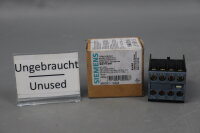 Siemens 3RH2911-1GA40 Hilfsschalterblock E:03 Unused OVP