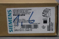 Siemens 3RV1011-1AA10 Leistungsschalter E:09 Unused OVP